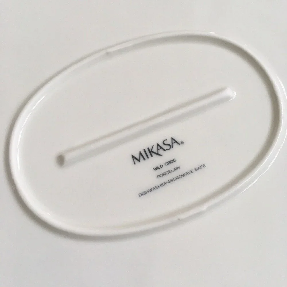 brand new Mikasa Wild Croc Pattern 15